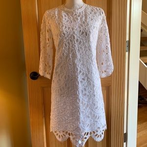 COPY - Eyelet Shift Dress